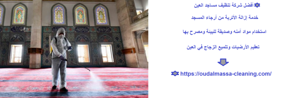 أفضل شركة تنظيف مساجد العين