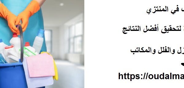 شركة تنظيف في المنتزي