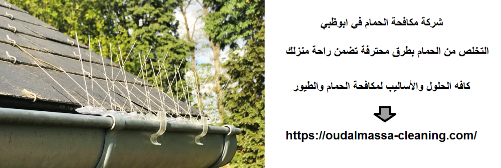 شركة مكافحة الحمام في ابوظبي